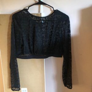 Torrid Star Mesh Top